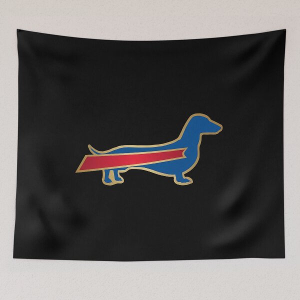 Item preview, Buffalos Bills Dachshund designed and sold by Rickepritchet.