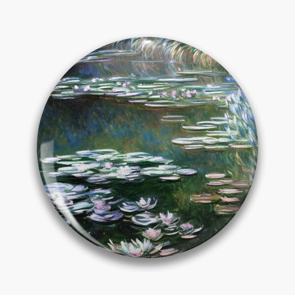 Item preview, Water Lilies: Impression of Reflections & Blossoming Surfaces (1917-9) designed and sold by artdesignsnow.