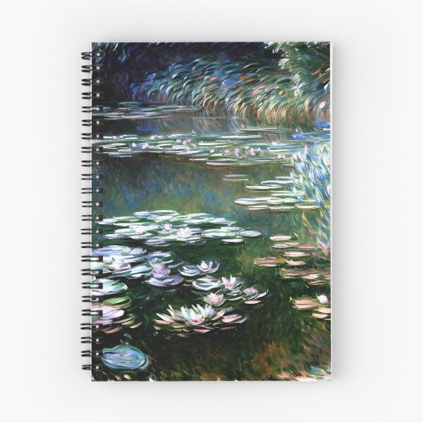 Item preview, Water Lilies: Impression of Reflections & Blossoming Surfaces (1917-9) designed and sold by artdesignsnow.