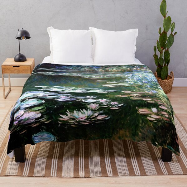 Item preview, Water Lilies: Impression of Reflections & Blossoming Surfaces (1917-9) designed and sold by artdesignsnow.