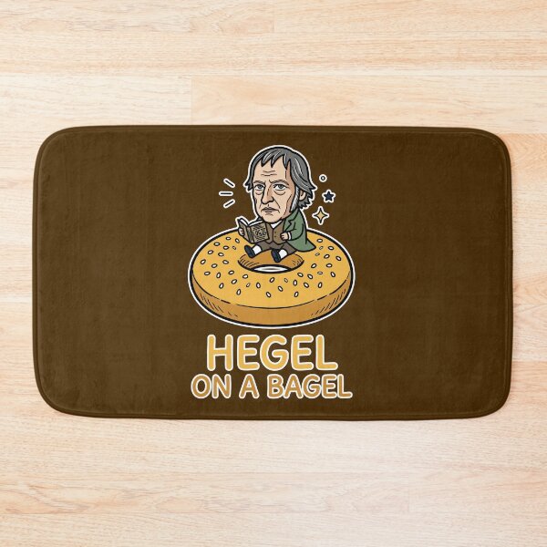 Item preview, Hegel on a Bagel Philosophy Pun designed and sold by Blupunk.