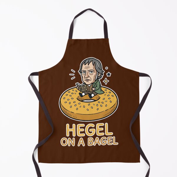Item preview, Hegel on a Bagel Philosophy Pun designed and sold by Blupunk.