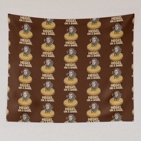Item preview, Hegel on a Bagel Philosophy Pun designed and sold by Blupunk.