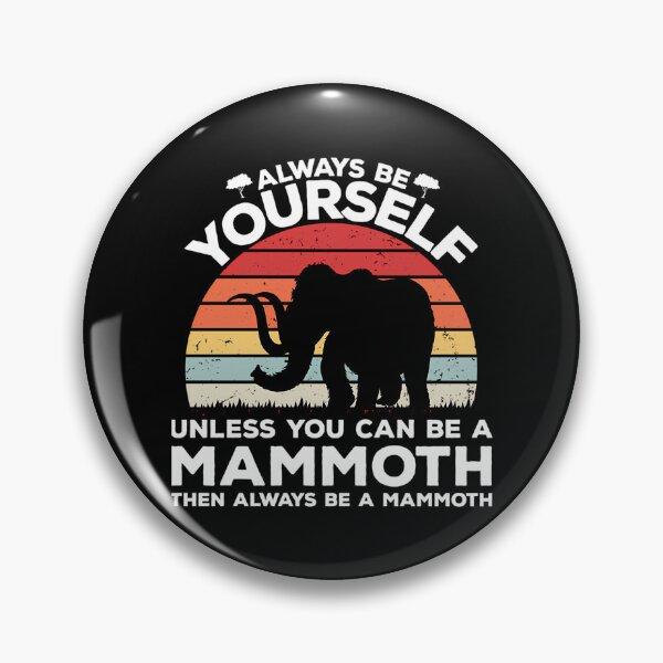 Item preview, Vintage Sunset Retro Be A Wooly Mammoth Funny Men Women designed and sold by sunnonoli.