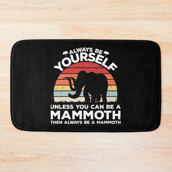 Item preview, Vintage Sunset Retro Be A Wooly Mammoth Funny Men Women designed and sold by sunnonoli.