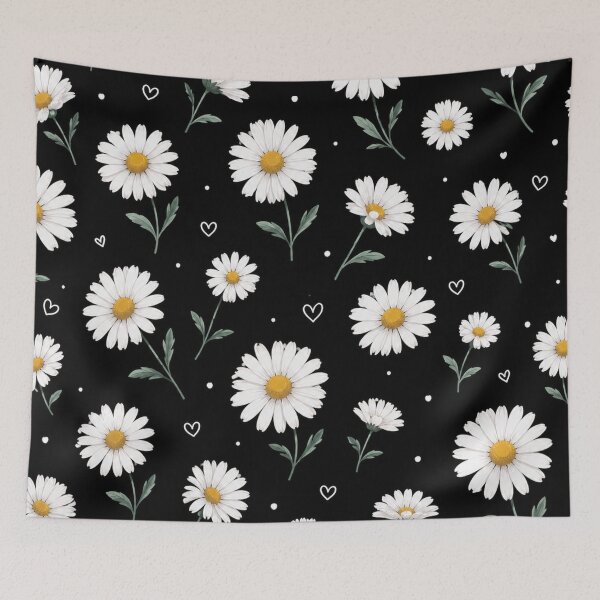 Item preview, Elegant Daisy Flower Pattern designed and sold by 0606PM.