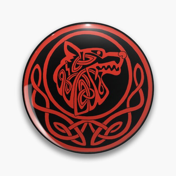 Item preview, Lunar symbol of the red wolf designed and sold by Lagueny.