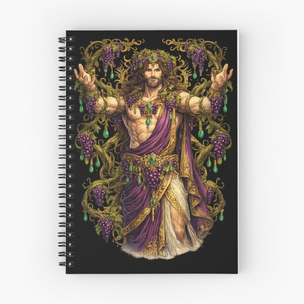 Item preview, Dionysus Greek God Of Wine Grapes Mythology Fantasy Art Design designed and sold by irfanshikh.