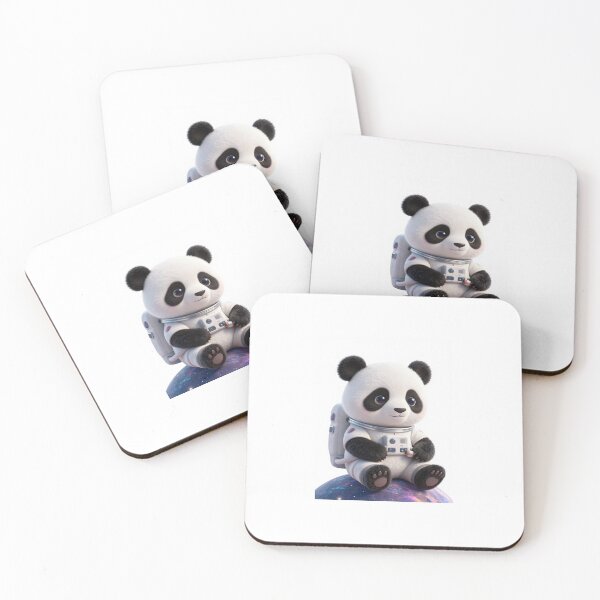 Item preview, Cute Realistic Space Panda Astronaut - Adorable Galaxy Bear Art designed and sold by MrArtist Shop.