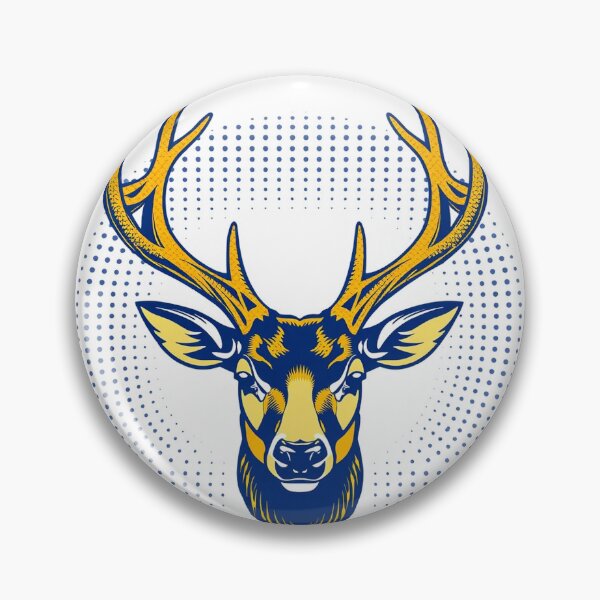 Item preview, Stag Deer Pop Art - Modern Graphic Art T-Shirt designed and sold by QuirkThreadsCo.