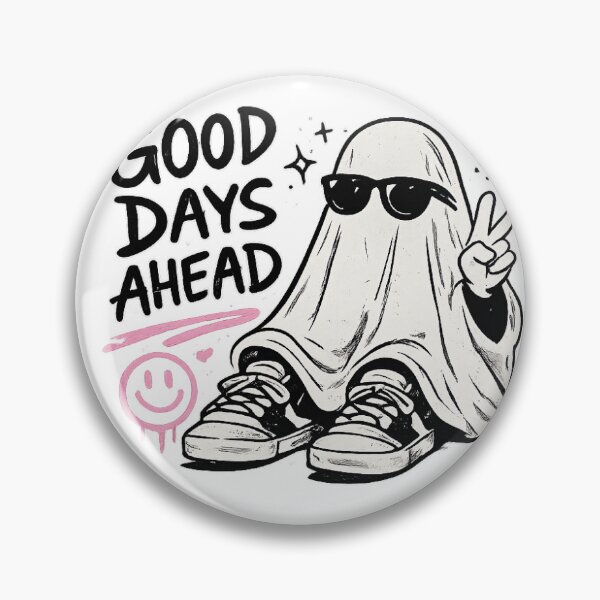 Item preview, Good Days Ahead Halloween Funny Sticker designed and sold by VoidBearer03.