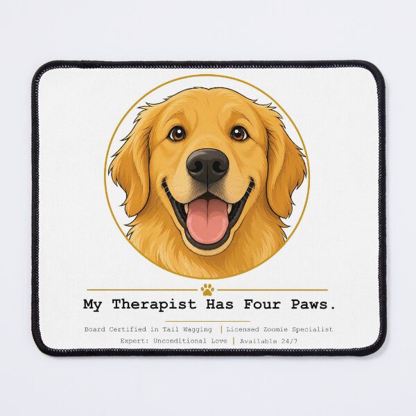 Item preview, Emotional Support Dog Certified Golden designed and sold by zoughlal.
