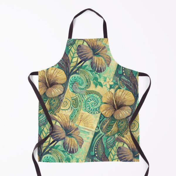 Item preview, Seafoam Sea Hawaii Abstract - Coastal Resort Floral Art designed and sold by sunnthreads.