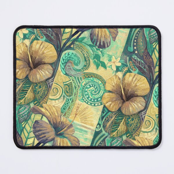 Item preview, Seafoam Sea Hawaii Abstract - Coastal Resort Floral Art designed and sold by sunnthreads.