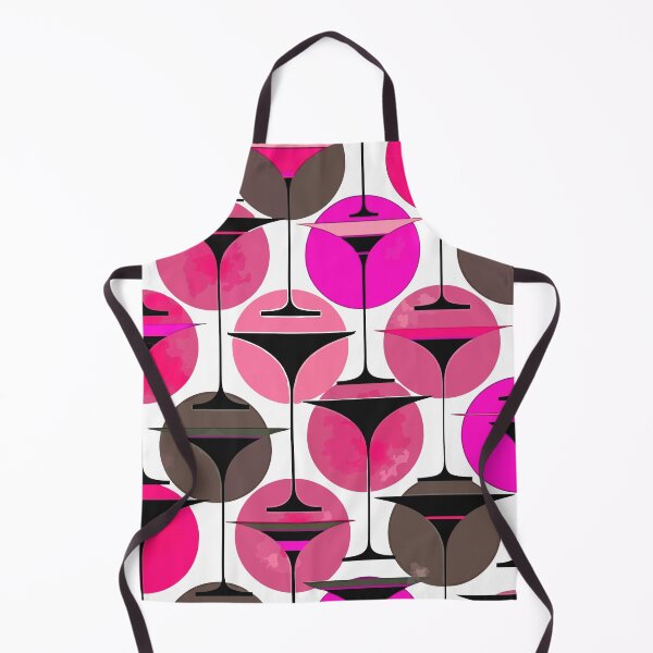Item preview, Atomic Fifties Inspired Martinis In Magenta And Pink designed and sold by taiche.
