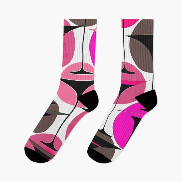 Item preview, Atomic Fifties Inspired Martinis In Magenta And Pink designed and sold by taiche.