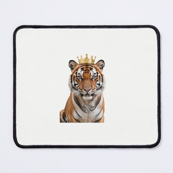 Item preview, Cute Realistic Majestic Tiger with Fantasy Touch - Adorable Royal Wild Cat Art designed and sold by MrArtist Shop.
