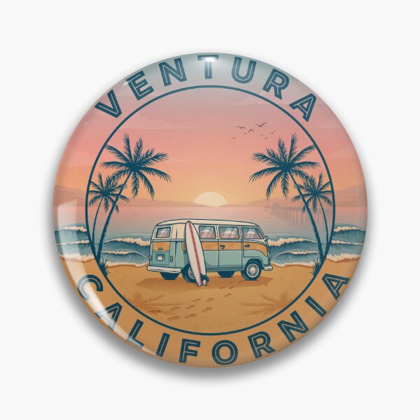 Item preview, Ventura California: Coastal Sunset Design designed and sold by CircinusStore.
