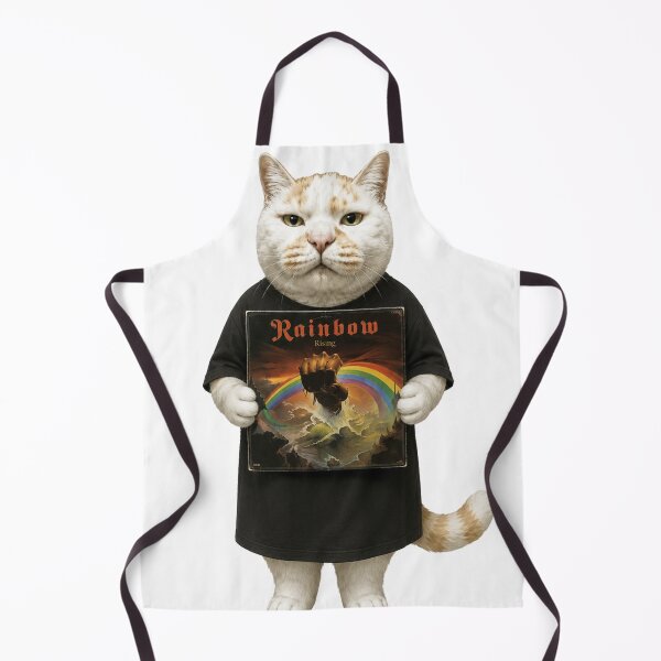 Item preview, Rising Rainbow Cat: Classic Rock Vinyl Collector designed and sold by Komatoya.