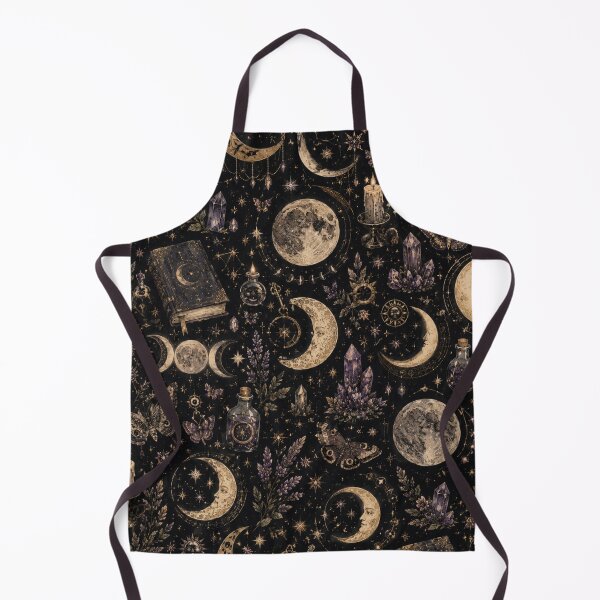 Item preview, Celestial Moon and Witchcore Pattern designed and sold by 0606PM.
