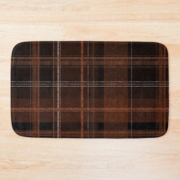 Item preview, Rust Copper Plaid Pattern designed and sold by Little Wimbly.