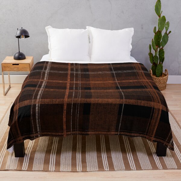 Item preview, Rust Copper Plaid Pattern designed and sold by Little Wimbly.