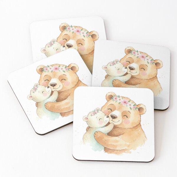 Item preview, Mama Bear with Baby Bear designed and sold by Motivburg.