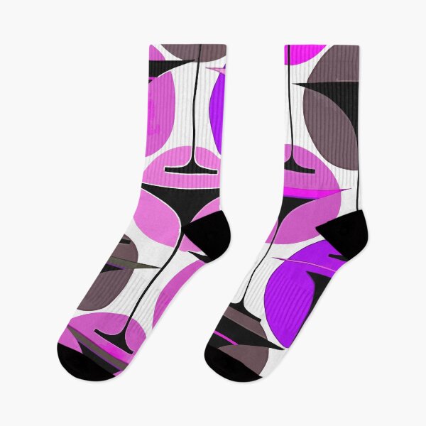 Item preview, Atomic Fifties Inspired Martinis In Purple And Pink designed and sold by taiche.