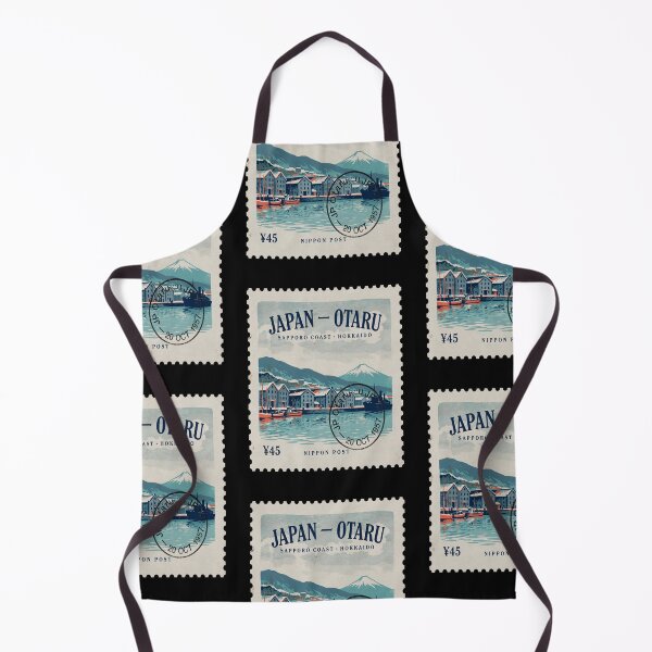 Item preview, Otaru Japan Coastal Postage Stamp Travel Sticker designed and sold by stickercuffs.
