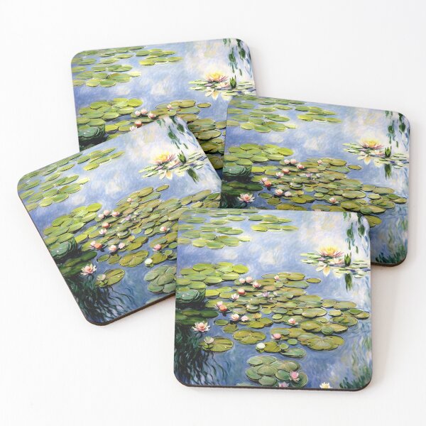 Item preview, Water Lilies: Impression of Reflections & Blossoming Surfaces (1919) designed and sold by artdesignsnow.