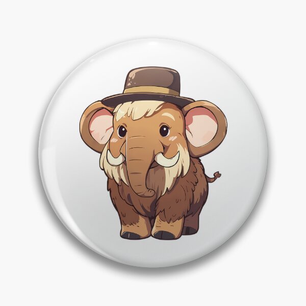 Item preview, Woolly Mammoth designed and sold by sunnonoli.