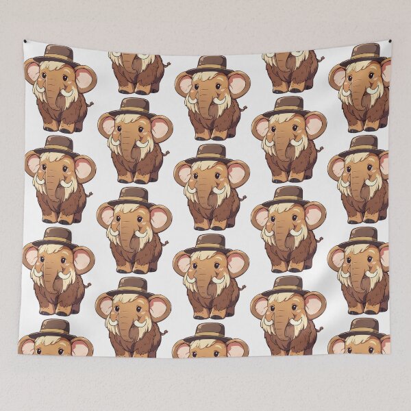 Item preview, Woolly Mammoth designed and sold by sunnonoli.