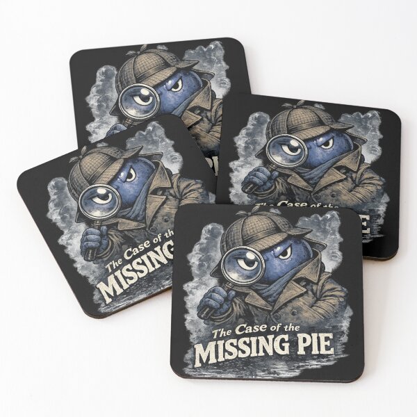 Item preview, The Case Of The Missing Pie Funny Detective Blueberry Design designed and sold by irfanshikh.