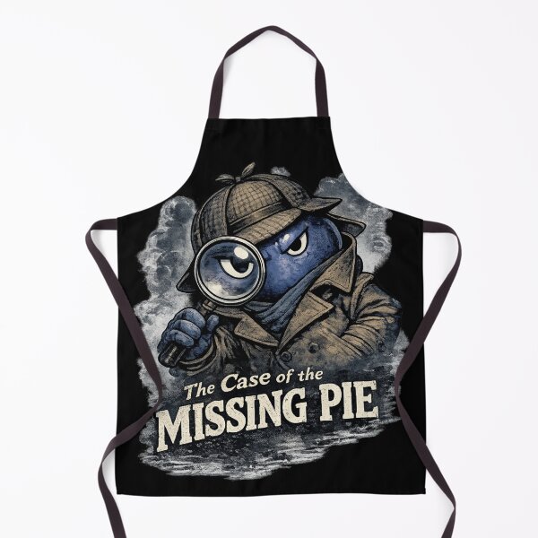 Item preview, The Case Of The Missing Pie Funny Detective Blueberry Design designed and sold by irfanshikh.