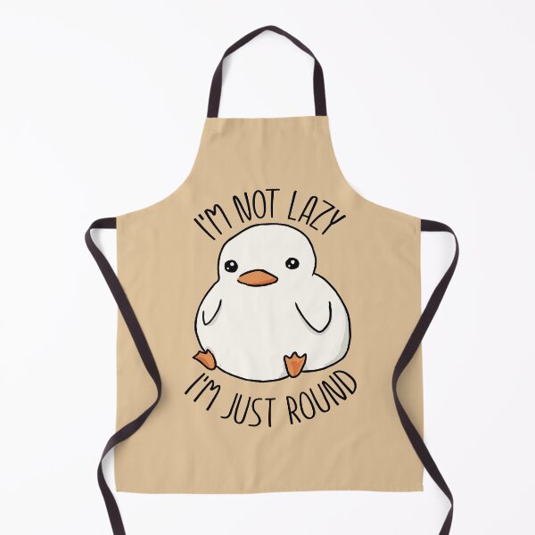 Item preview, I'm Not Lazy I'm Just Round designed and sold by RetroChunky®.