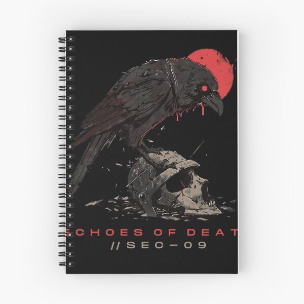 Item preview, Echoes of Death Blood Moon Raven and Skull Darkwear designed and sold by VectorForge.