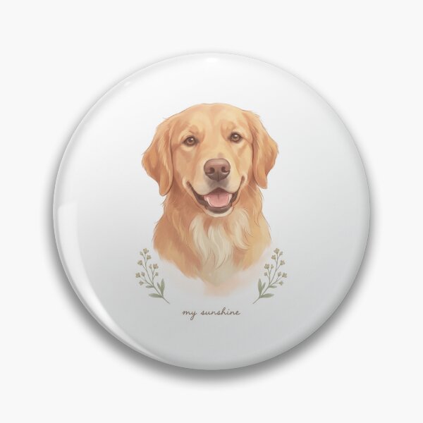 Item preview, Golden Retriever Portrait Forever Sunshine designed and sold by zoughlal.