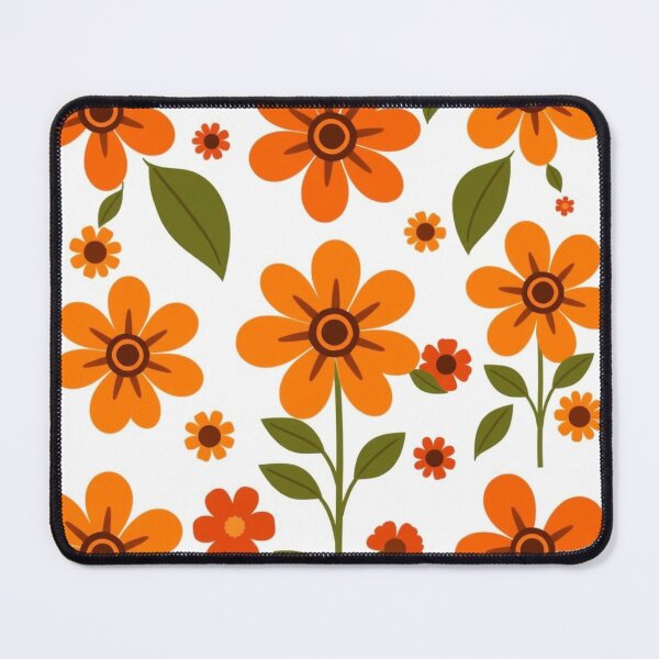 Item preview, Groovy Flowers Retro Groovy - Modern Graphic Art H designed and sold by QuirkThreadsCo.