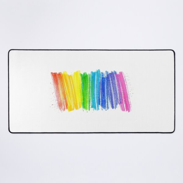 Item preview, Vibrant hand-drawn rainbow scribble created with wax pastels designed and sold by MiraCleAI.