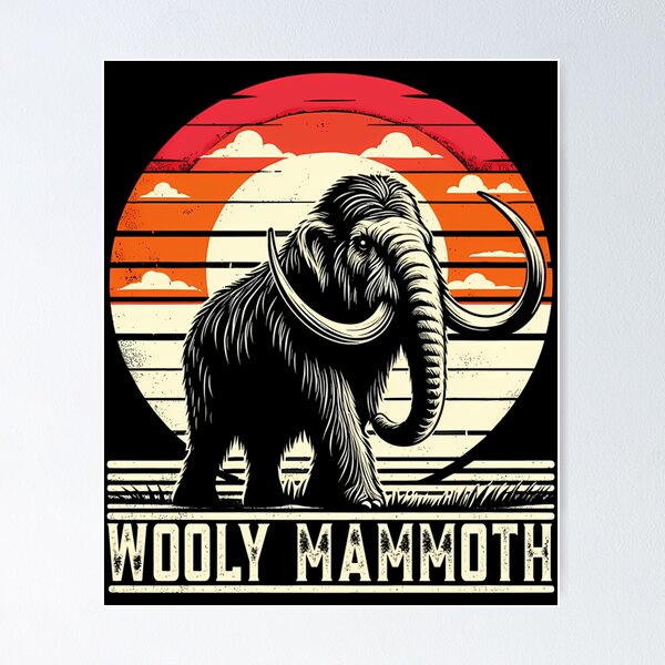 Item preview, Woolly Mammoth  designed and sold by sunnonoli.