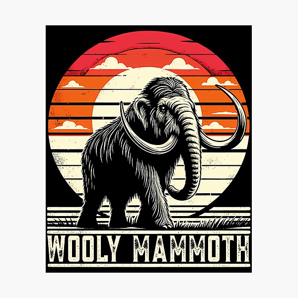 Item preview, Woolly Mammoth  designed and sold by sunnonoli.