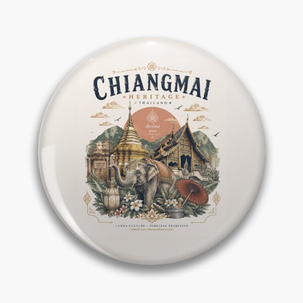 Item preview,  World travel fly to Lanna Cultural heritage  Chiangmai,Thailand,brafdesign  designed and sold by Brafdesign.