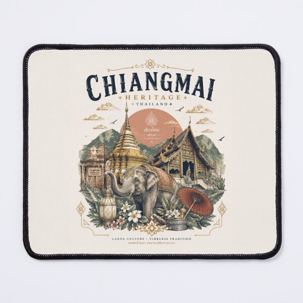 Item preview,  World travel fly to Lanna Cultural heritage  Chiangmai,Thailand,brafdesign  designed and sold by Brafdesign.