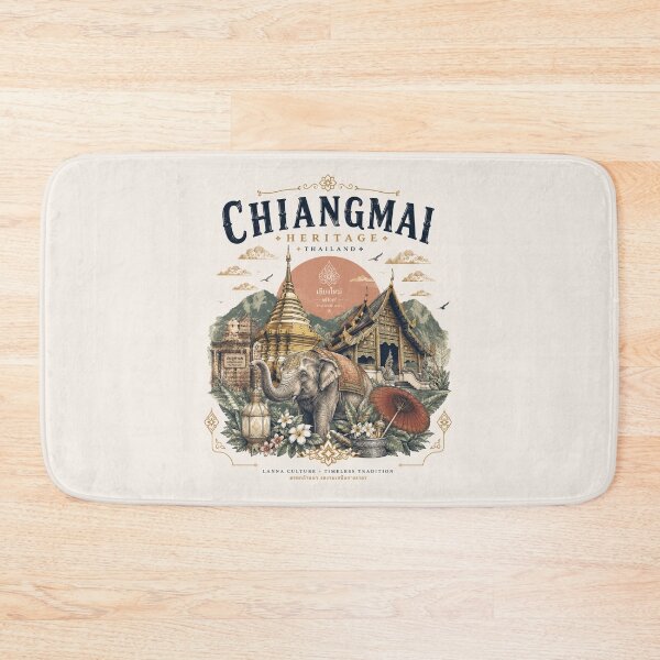 Item preview,  World travel fly to Lanna Cultural heritage  Chiangmai,Thailand,brafdesign  designed and sold by Brafdesign.