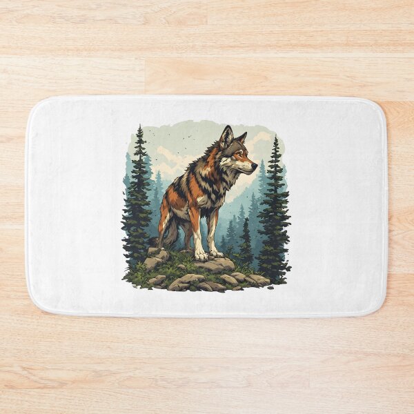 Item preview, Mystic Wolf in the Wild Forest designed and sold by Muayad Al-Farhan.