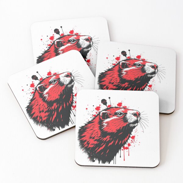 Item preview, Marmot Graffiti Street Art - Modern Graphic Art St designed and sold by QuirkThreadsCo.