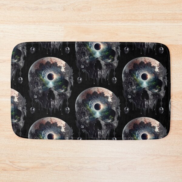 Item preview, Gothic Eclipse – Macabre Skull Forest Mindscape designed and sold by LujziWorld.