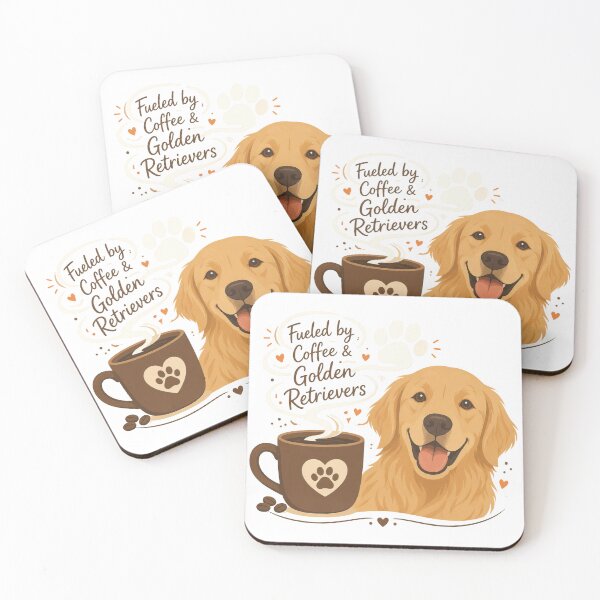 Item preview, Coffee Dog Mom Fueled By Goldens designed and sold by zoughlal.