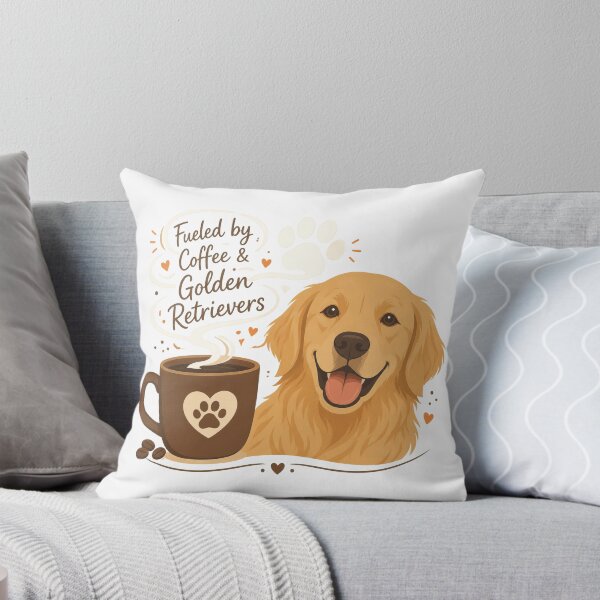 Item preview, Mamá perruna aficionada al café, impulsada por Golden Retrievers designed and sold by zoughlal.