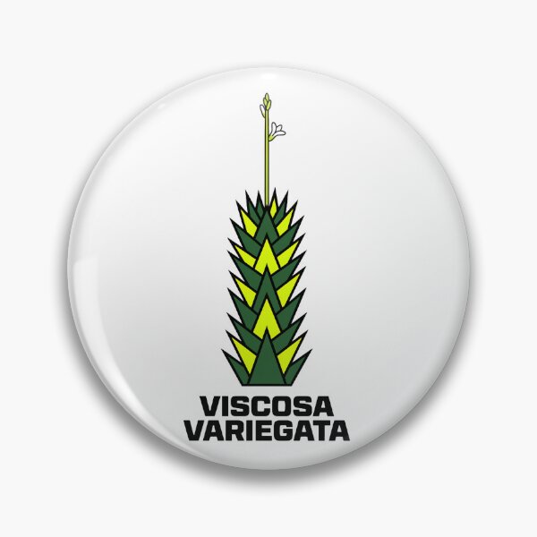 Item preview, Geometric Botanical Viscosa Variegata Succulent Street Art Logo designed and sold by GreenDivisionJP.